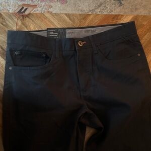 Weatherproof Black Chinos